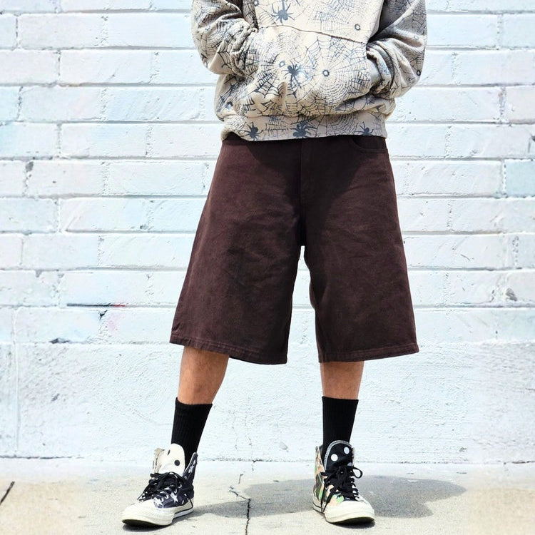 Neo Blue Men's Baggy Denim Shorts