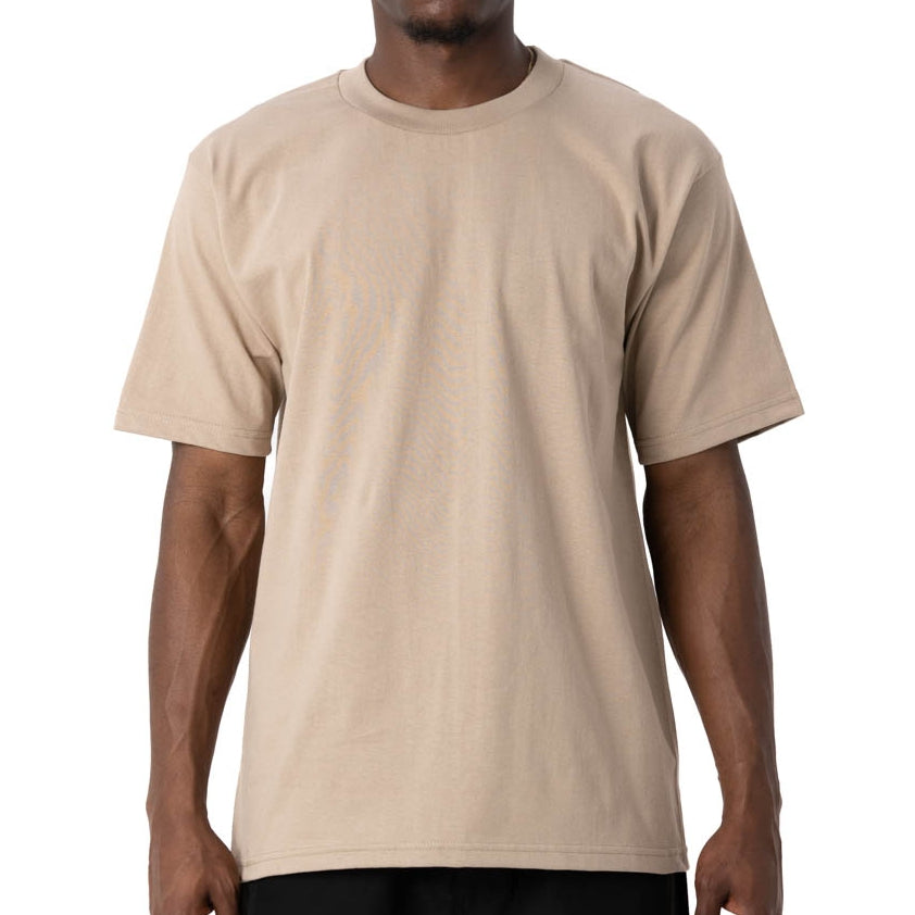 Pro Club Men's Heavyweight Cotton Short Sleeve Crew Neck T-Shirt (More Colors)