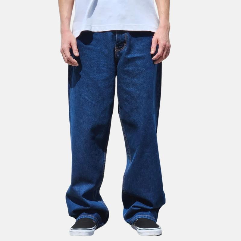 Neo Blue Baggy Pants