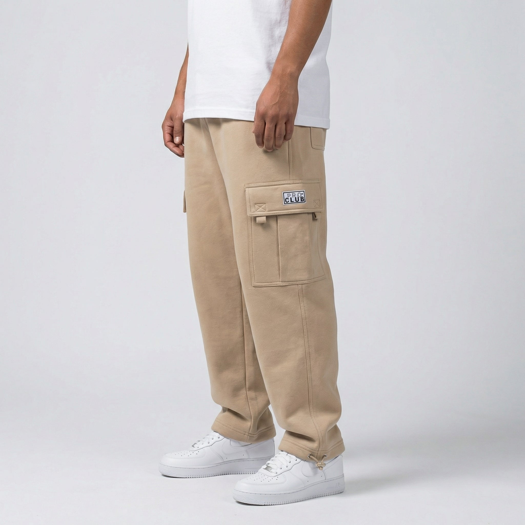 Pro Club Men's Heavyweight Fleece Cargo Pants