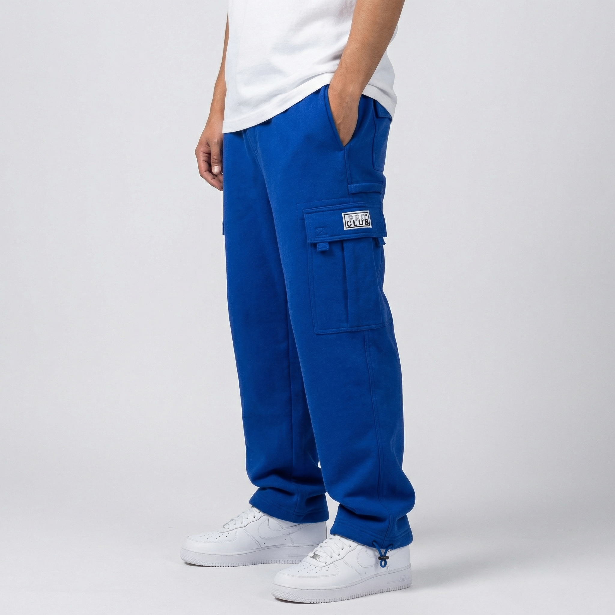 Pro Club Men's Heavyweight Fleece Cargo Pants