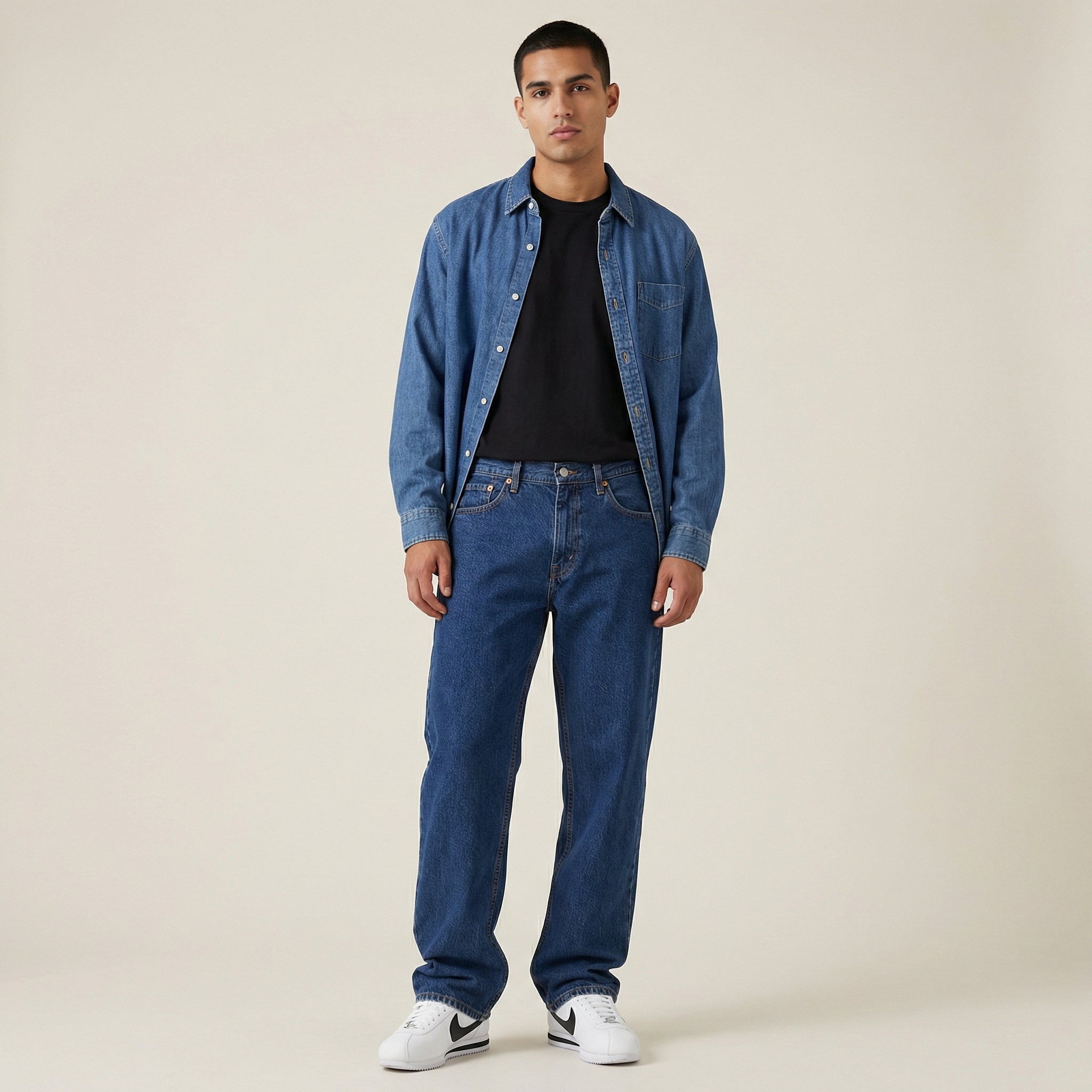 Levi's 505 Regular Fit Men's No Stretch Jeans