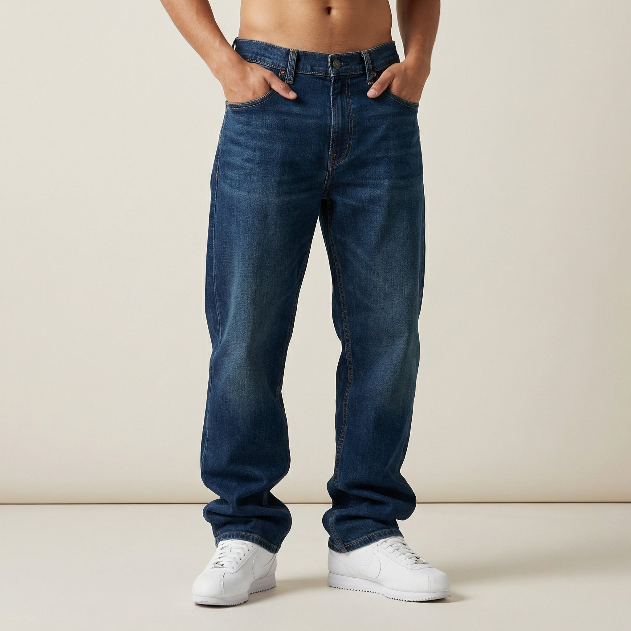 Levi's 505 Regular Fit Men's Stretch Jeans