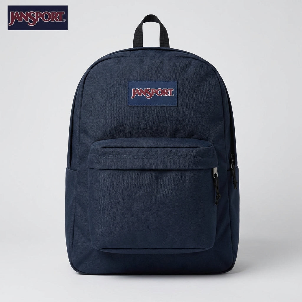 JanSport Backpack (Black/Grey/Navy/Pink)