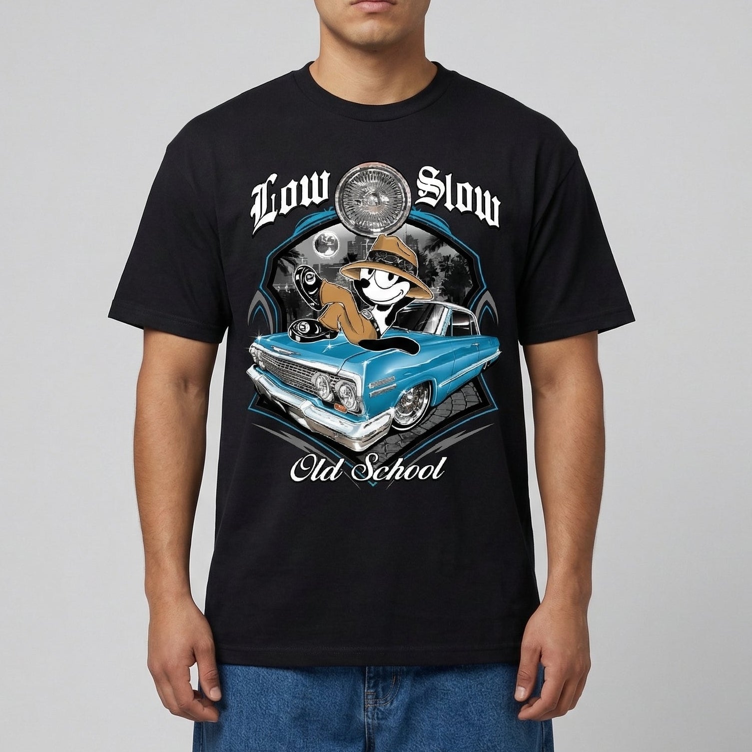 TFashion Graphic Tee - Low & Slow Old School