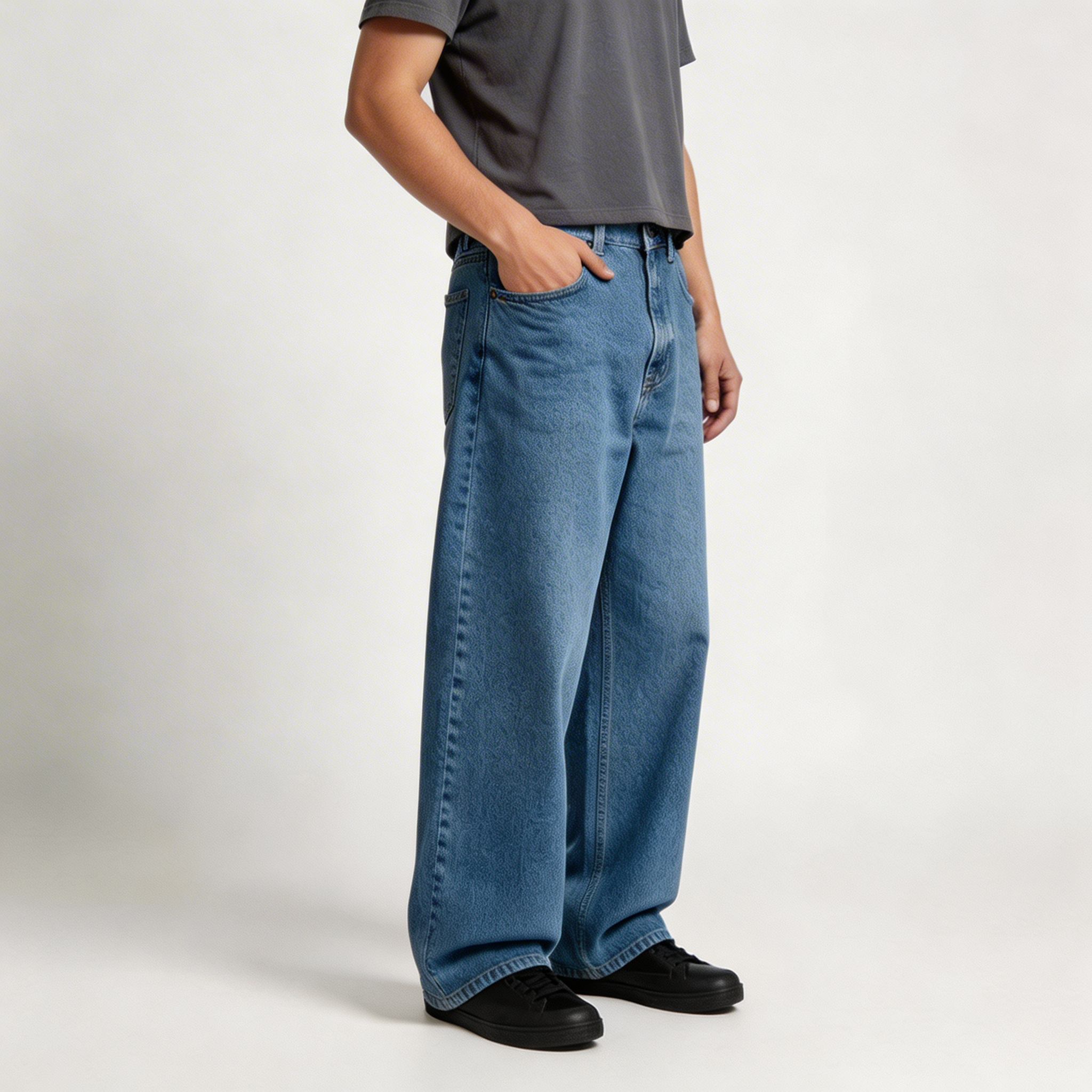 Kno-Betta Ultra Wide Baggy Jeans