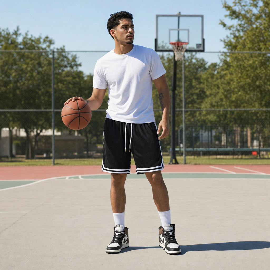 Shaka Wear Retro Basketball Shorts