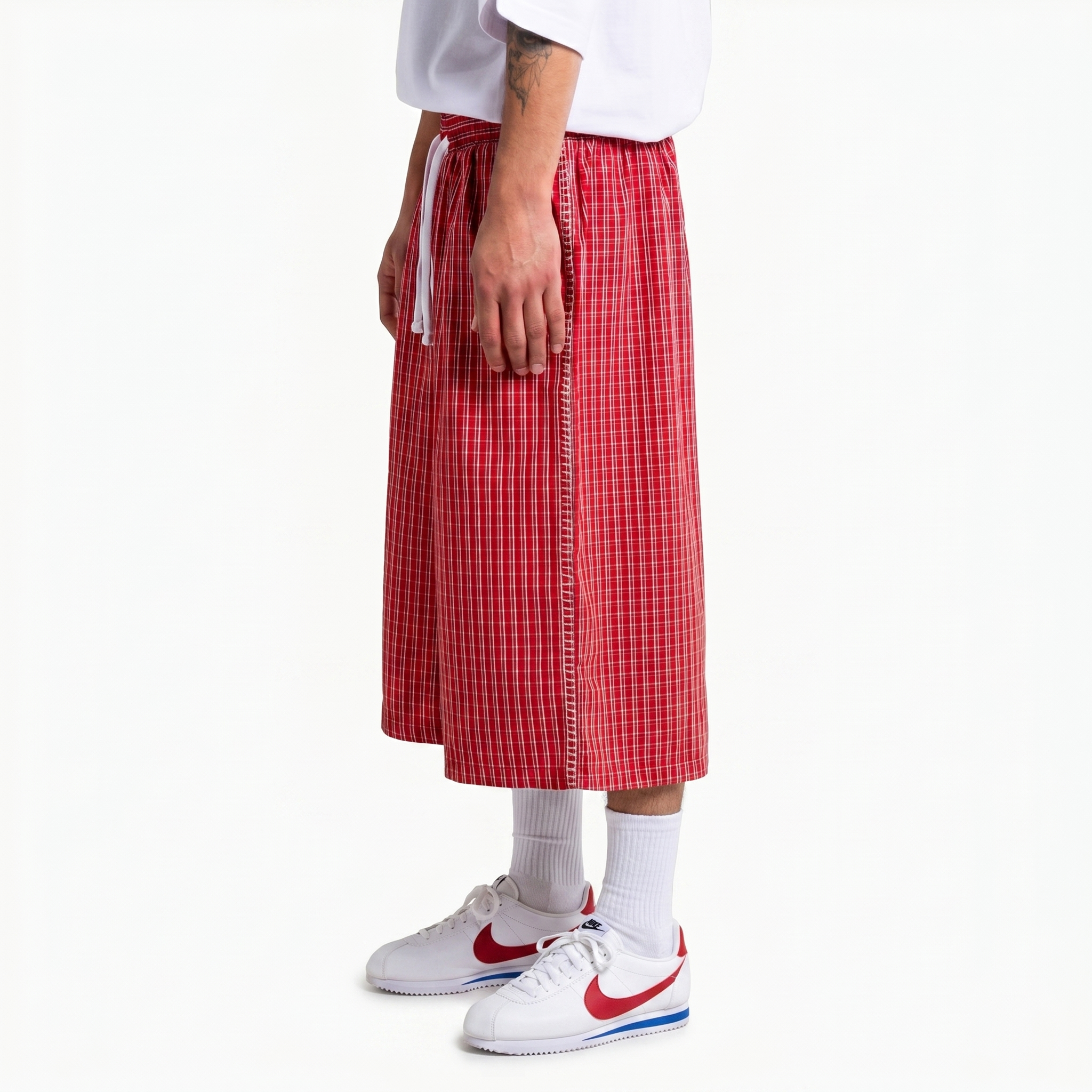Shaka Wear Baggy Plaid Shorts