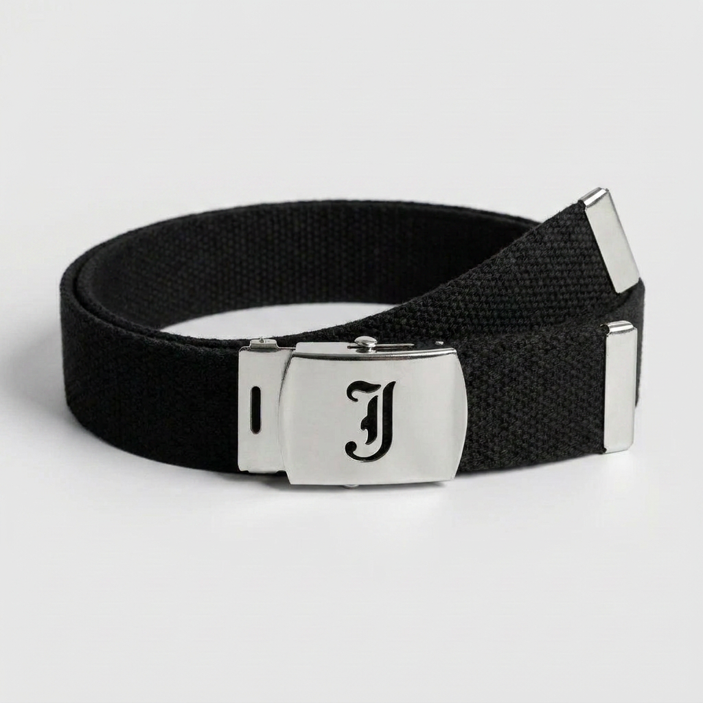 Old School Canvas Web Belt