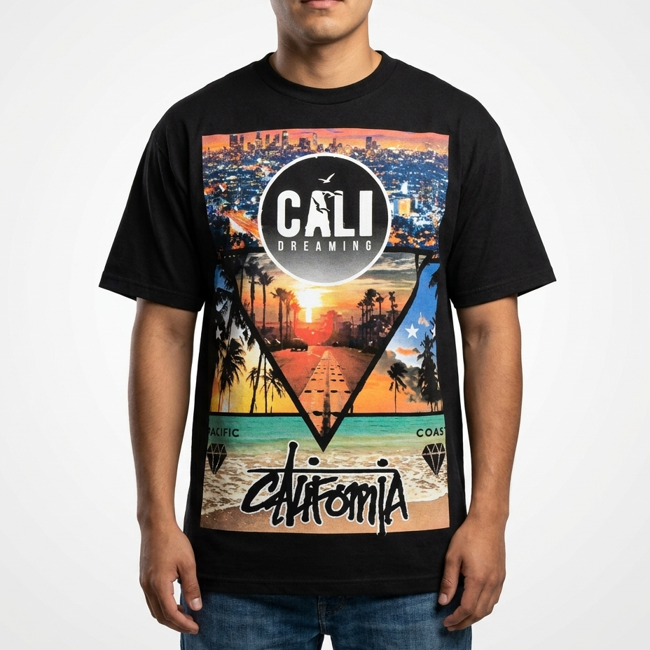 TFashion Graphic Tee - Cali Dreaming