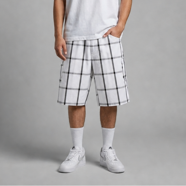 Shaka Wear Plaid Shorts