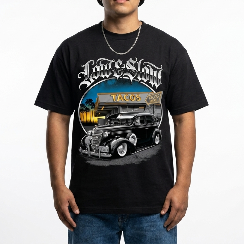 TFashion Graphic Tee - Low & Slow Taco