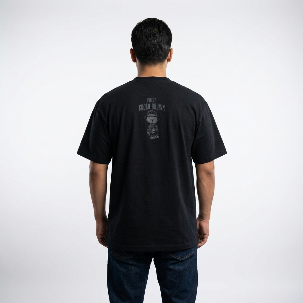 TFashion Graphic Tee - Cholo Brown