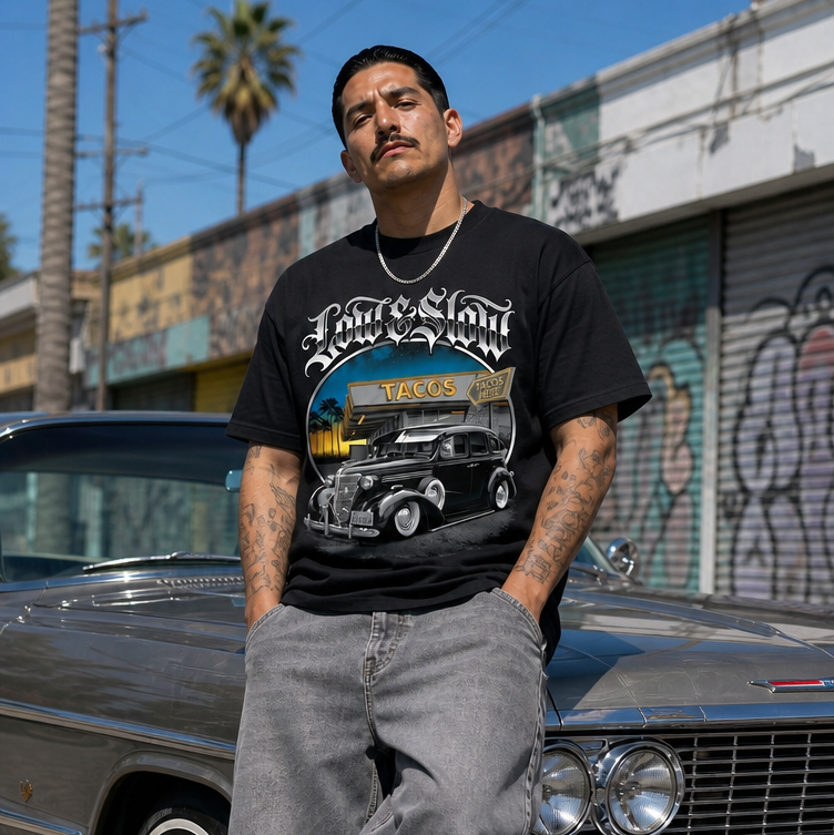 TFashion Graphic Tee - Low & Slow Taco