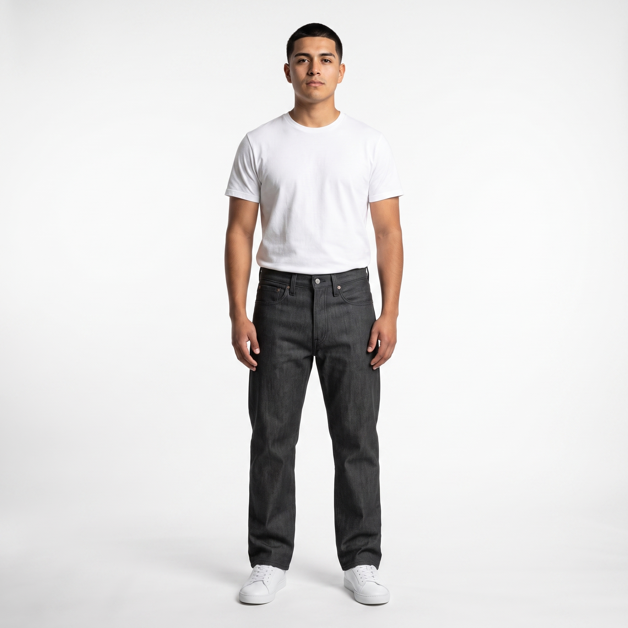 Levi's 501 Shrink-to-Fit Denim Charcoal