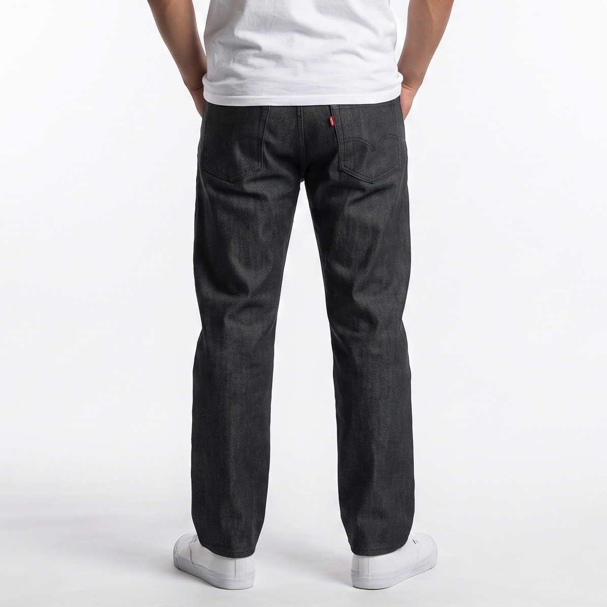 Levi's 501 Shrink-to-Fit Denim Charcoal