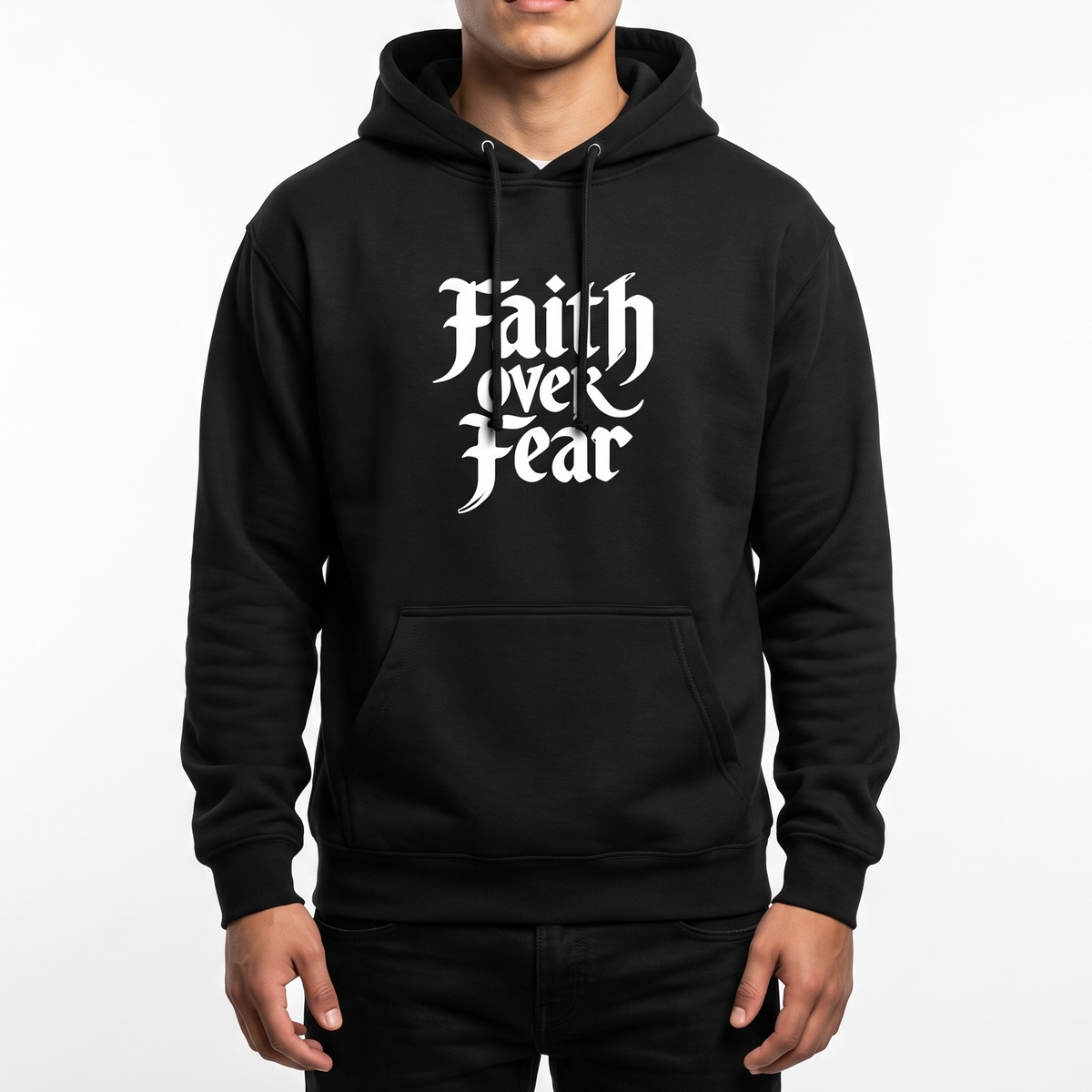 TFashion Graphic Hoodie - Faith over Fear