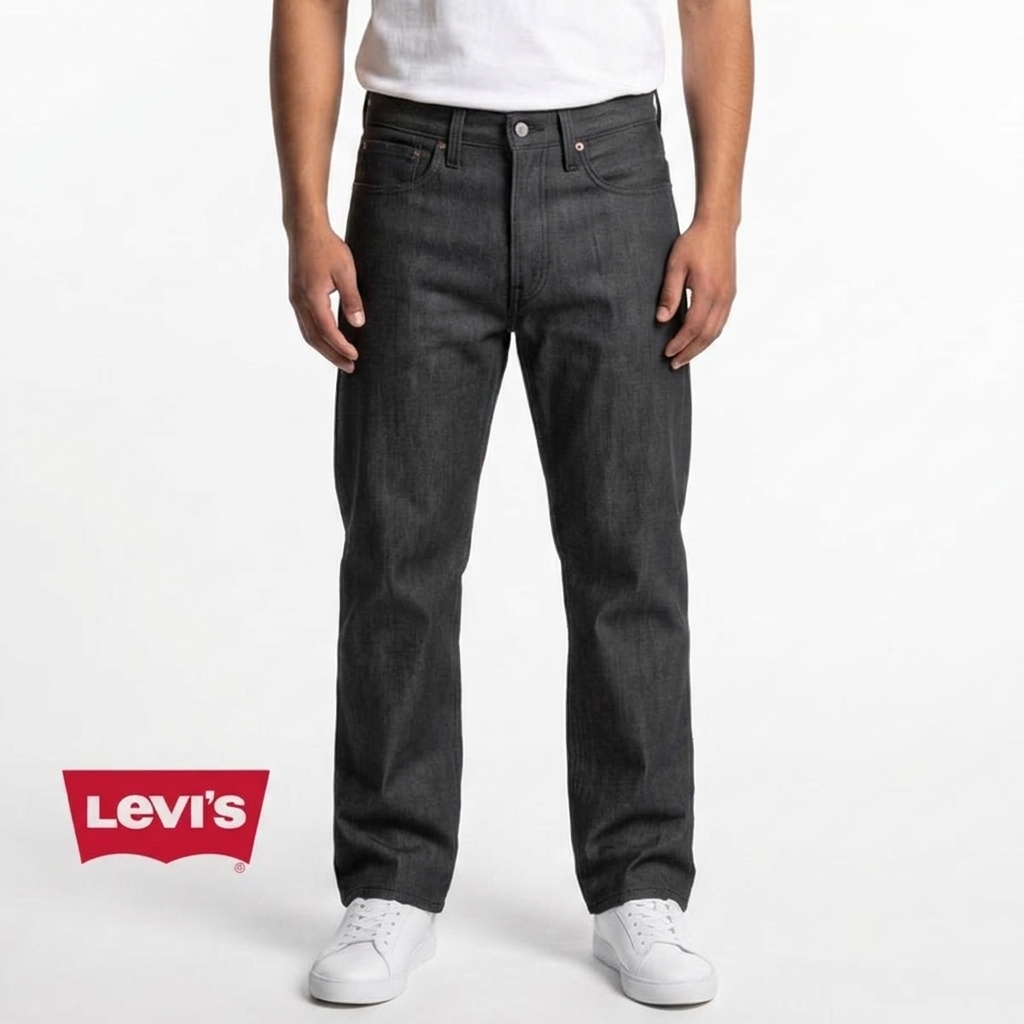 Levi's 501 Shrink-to-Fit Denim Charcoal