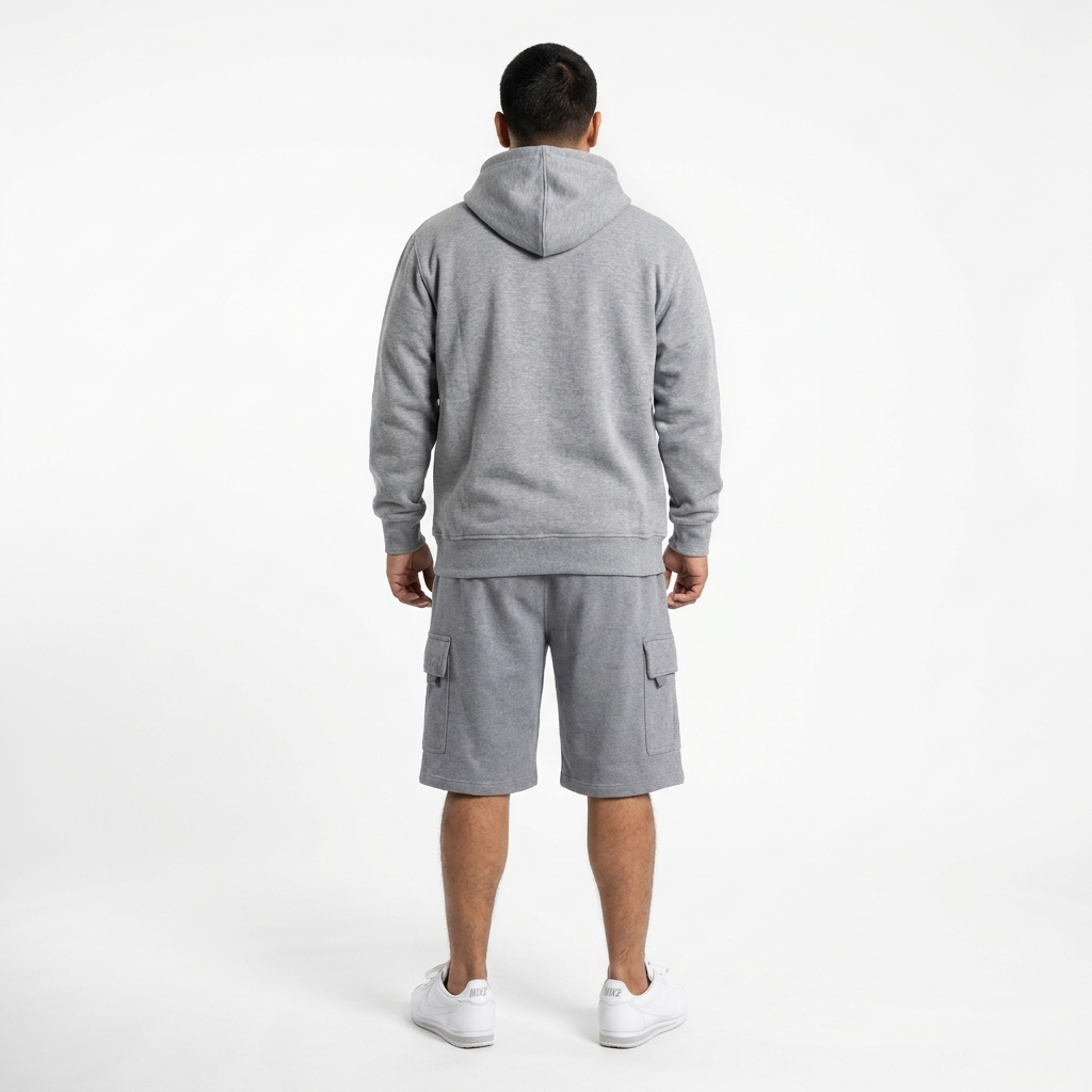 TFashionmart Men's Heavyweight Pullover Fleece Hooide