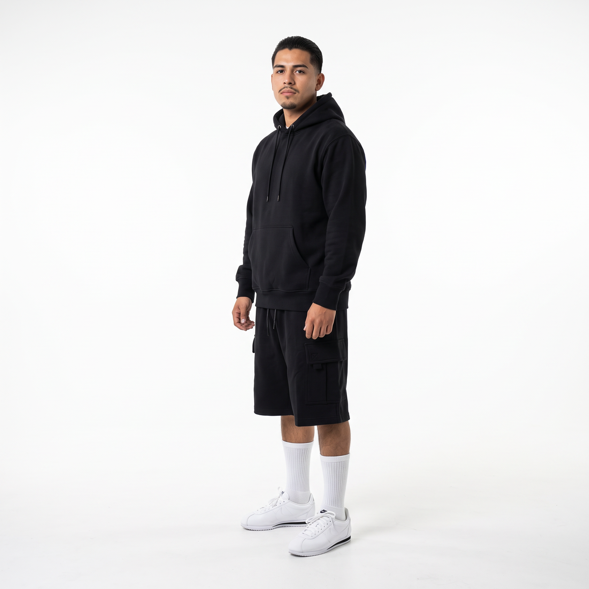 TFashionmart Men's Heavyweight Pullover Fleece Hooide
