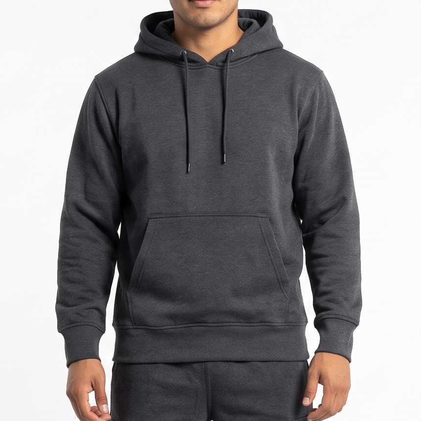 TFashionmart Men's Heavyweight Pullover Fleece Hooide