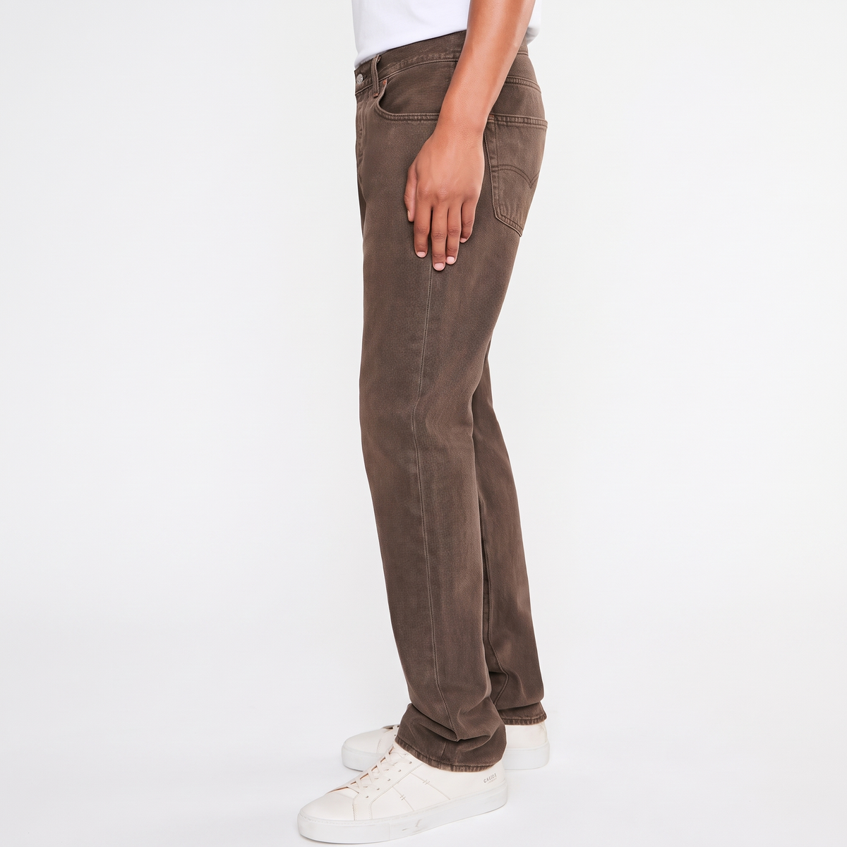 Levi's 501 Washed Brown