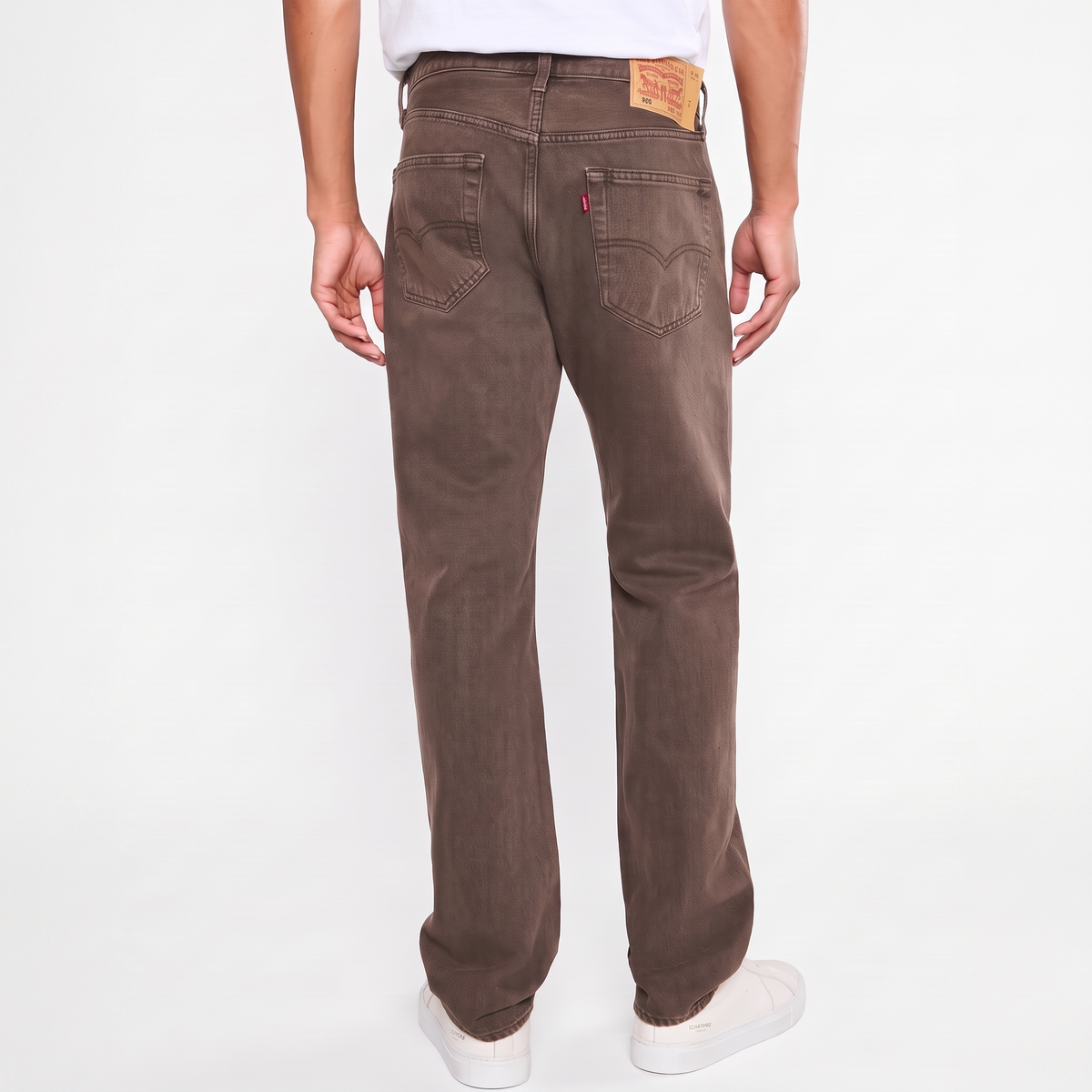 Levi's 501 Washed Brown