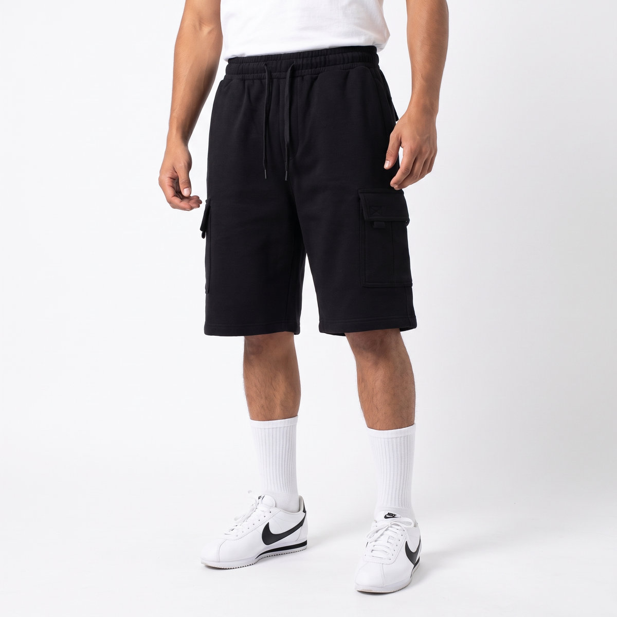 TFashionmart Baggy Fleece Cargo Shorts