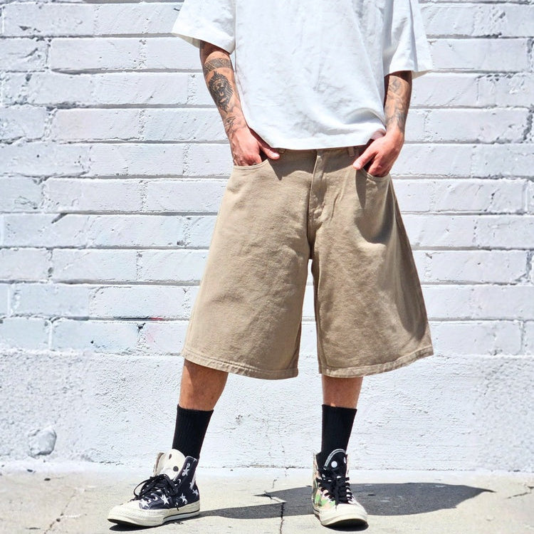 Neo Blue Men's Baggy Denim Shorts