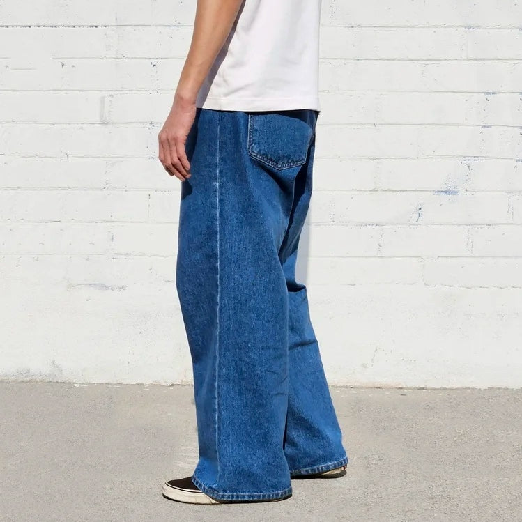 Neo Blue SUPER Baggy Jeans