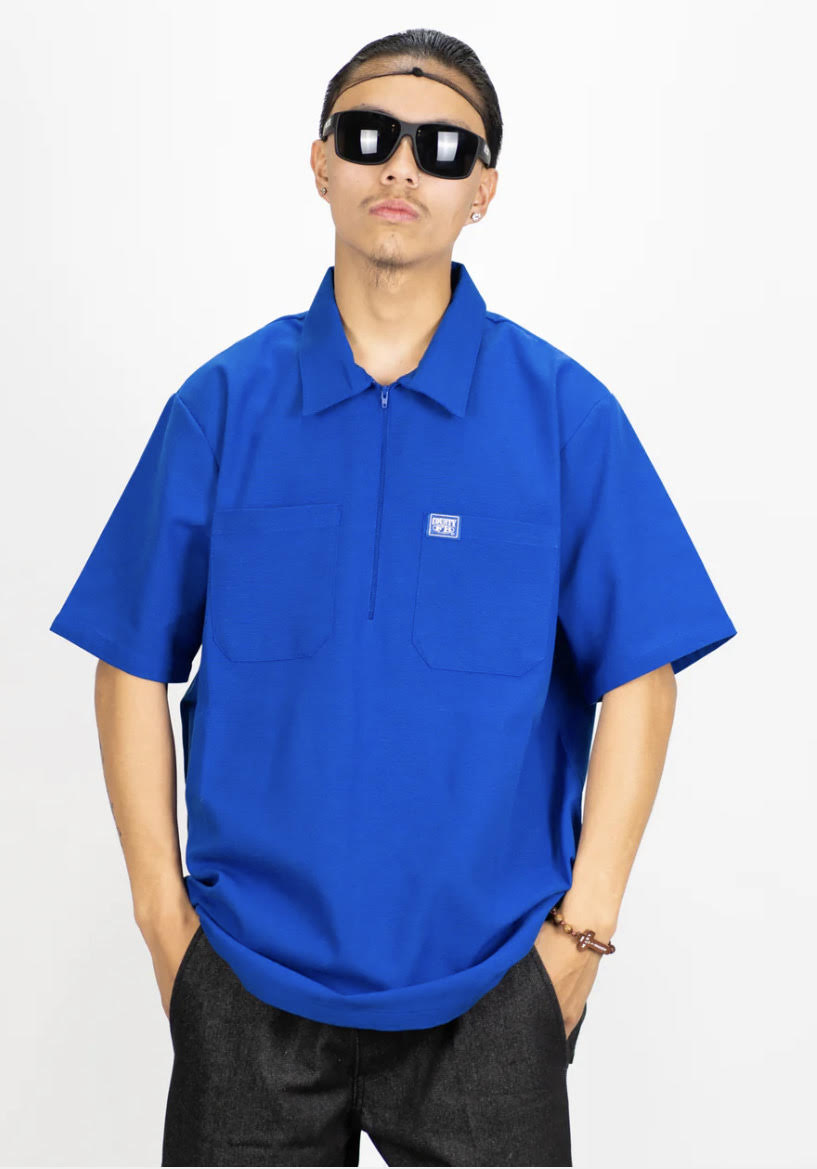 FB County Short Sleeve Zip Shirt