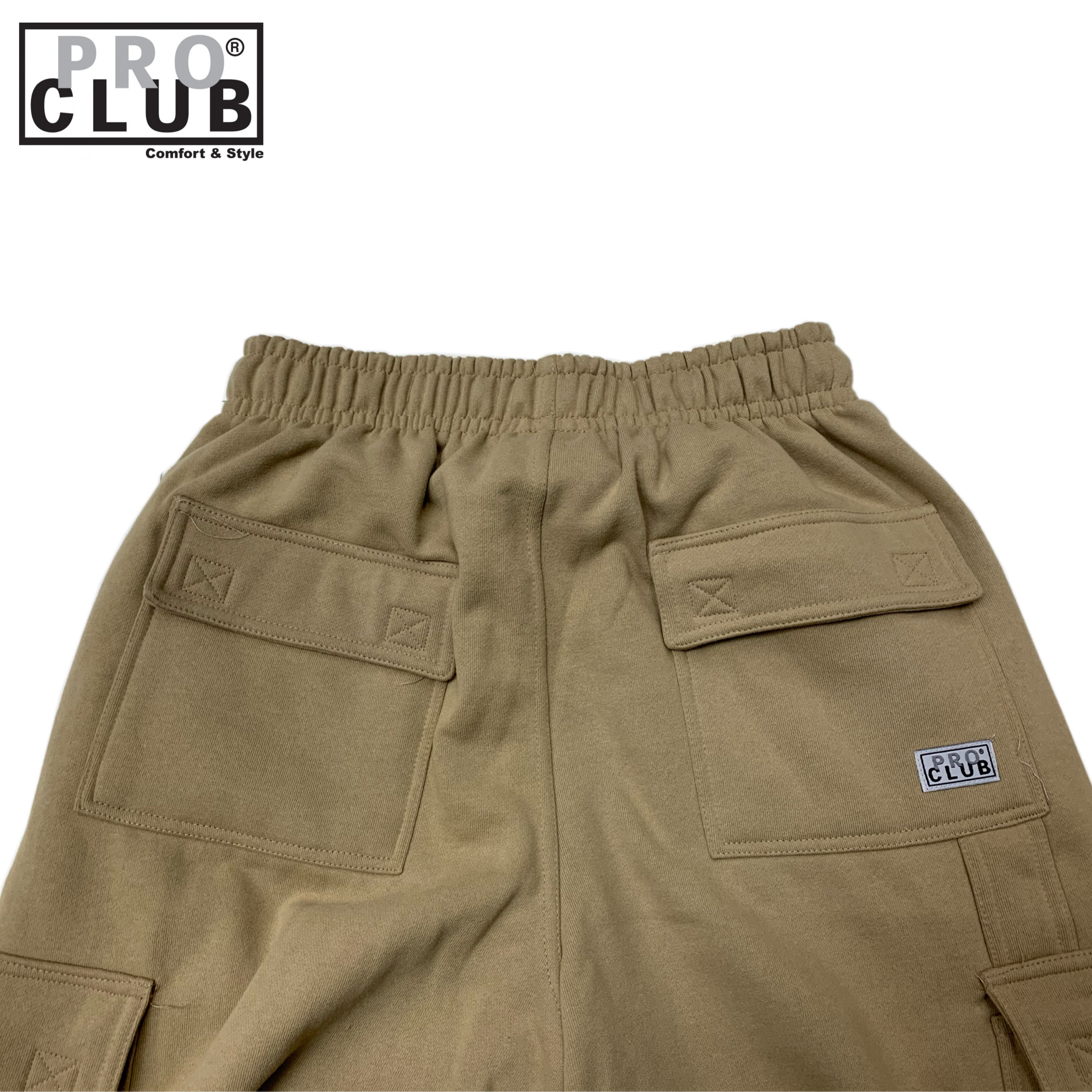 Pro Club Mens Cargo Sweatpants Heavy Weight Fleece Long Pants S-5XL Big and  Tall