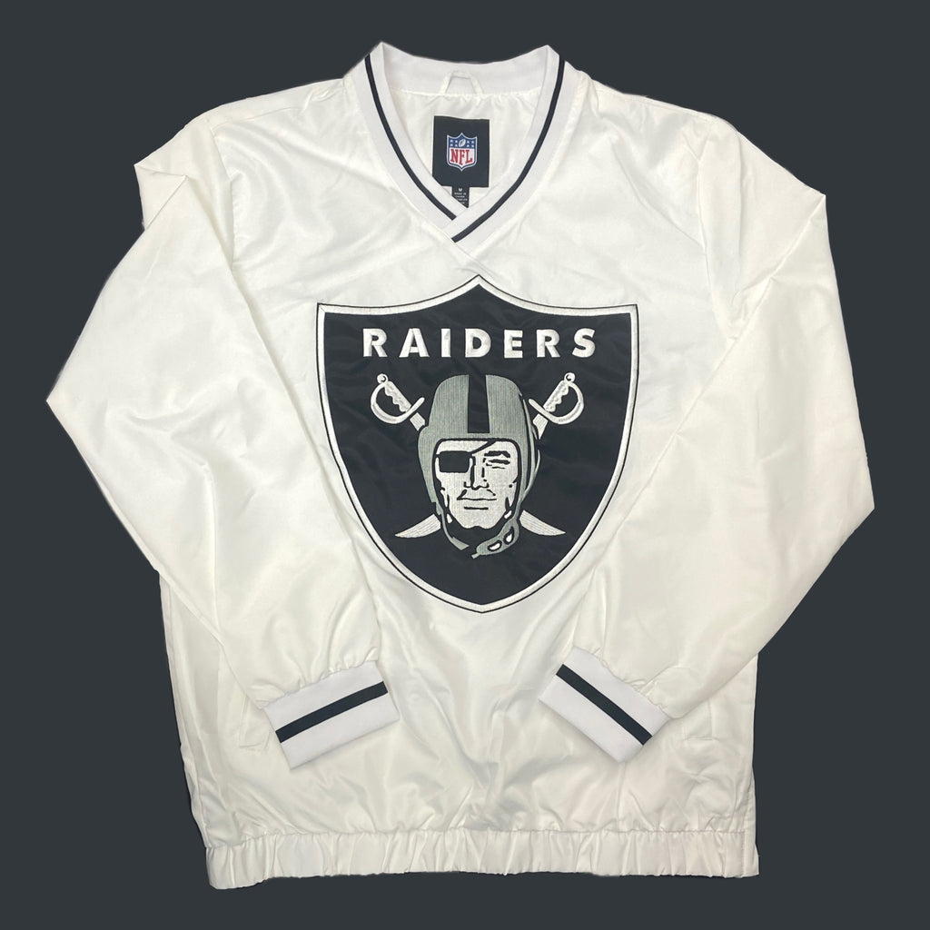 Starter V-Neck Las Vegas Raiders Black Windbreaker