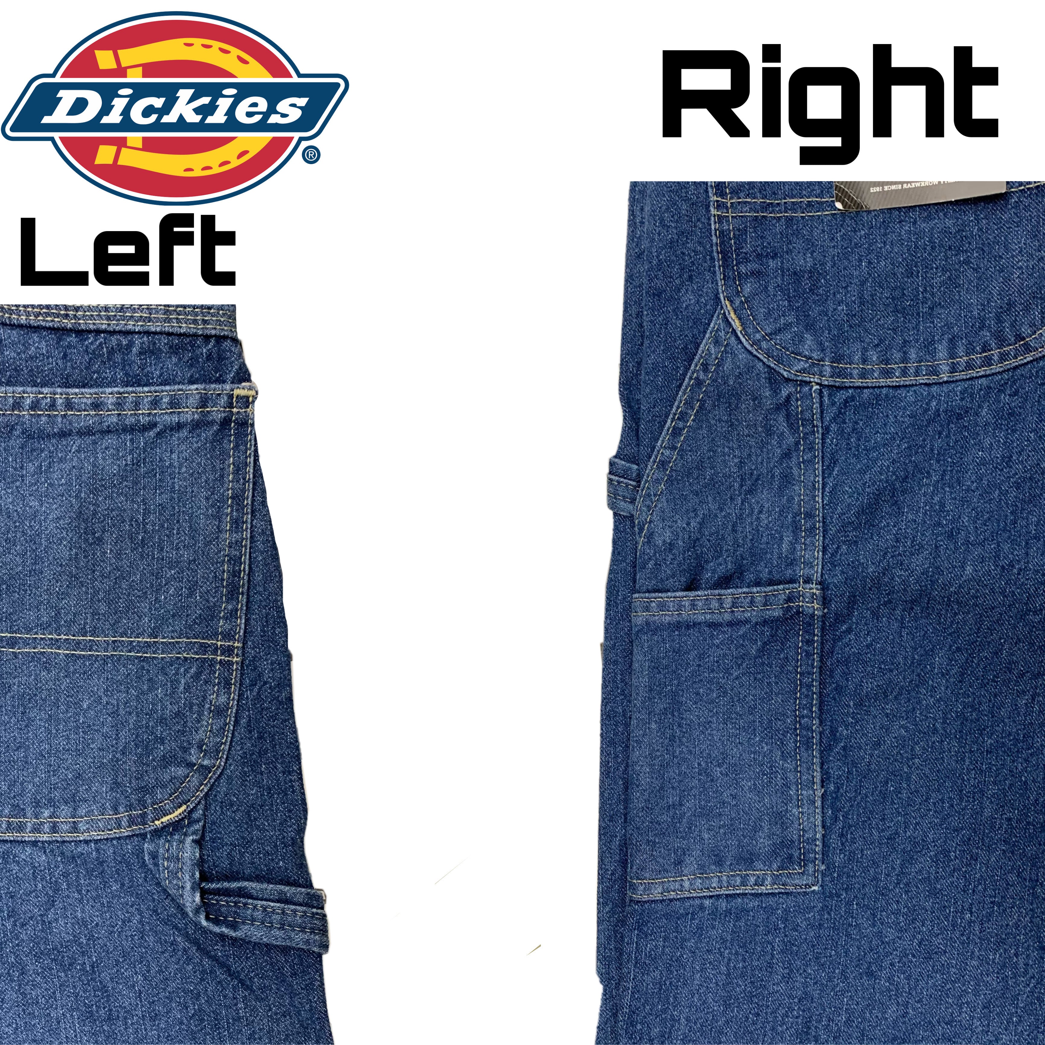 Dickies Relaxed Fit Carpenter Jeans - Stonewashed