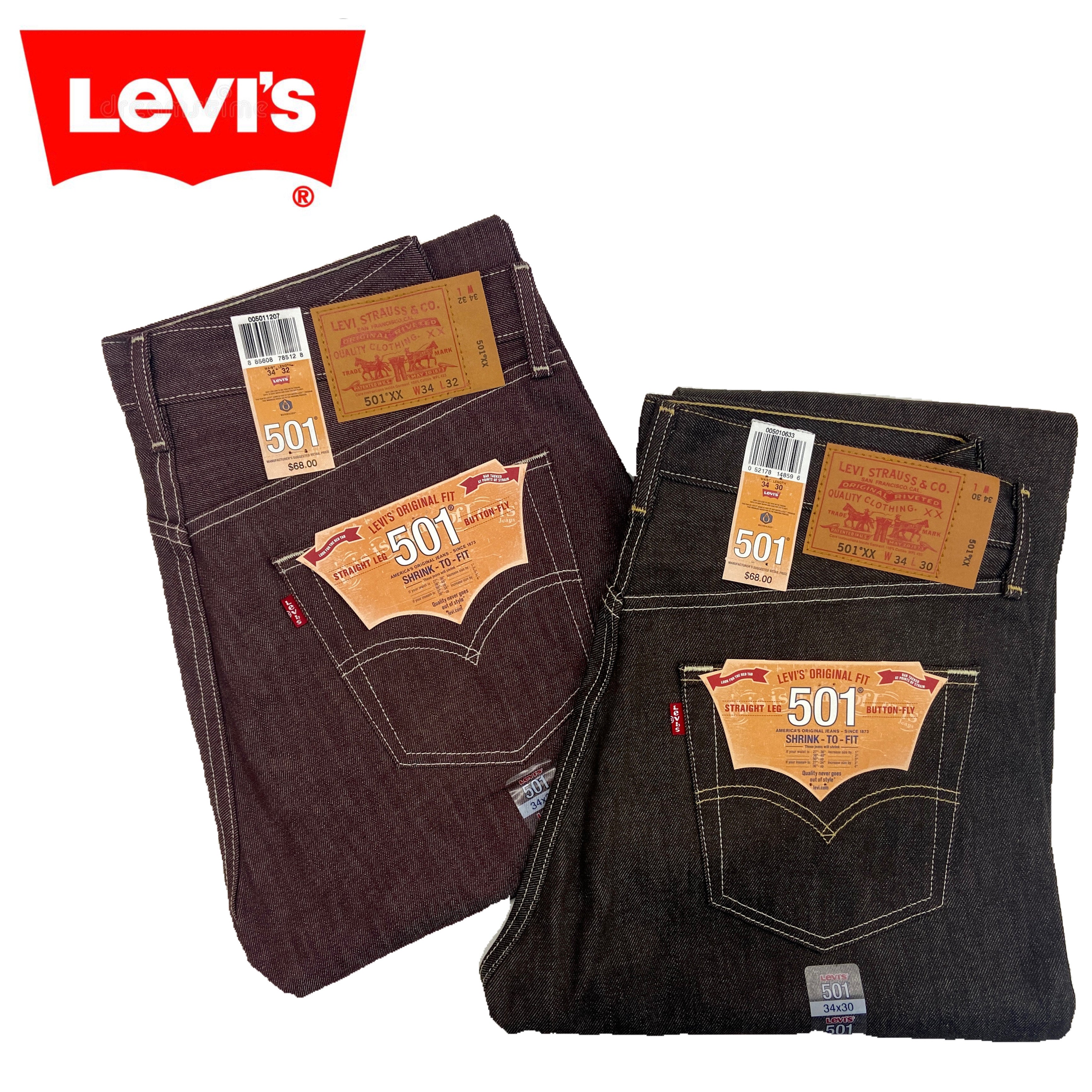 Levi's 501 Size 30 - 44