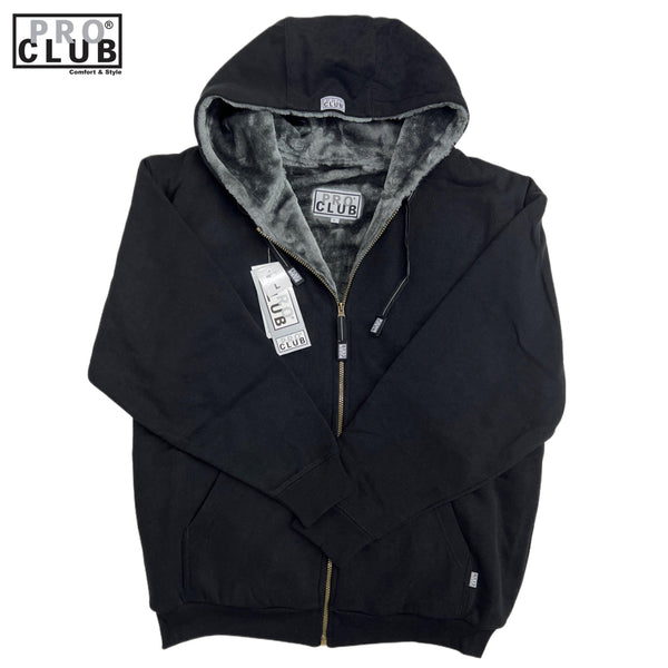 Pro Club Men s Heavyweight Pile Full Zip Hoodie